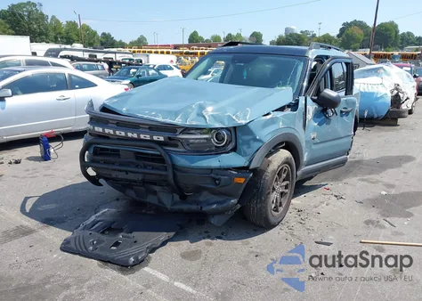 2021 Ford Bronco Sport Big Bend из США, поврежденный, VIN 3FMCR9B66MRA02474